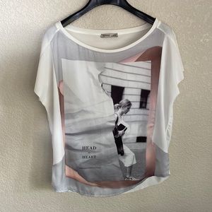 Zara summer blouse